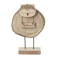 Decorative Autumn wooden Owl