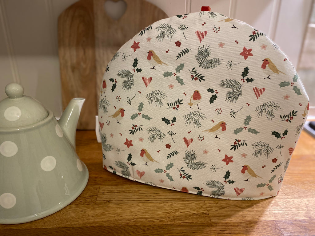 Tea Cosy - Linen and Rose - Festive