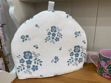 Load image into Gallery viewer, Tea Cosy - Linen and Rose - Damson Denim
