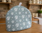 Tea Cosy - Linen and Rose - Damson Sea Green