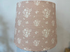 Empire Lampshade - Linen and Rose - Damson in Primrose - 25cm