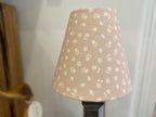 Candle Clip Lampshade - Ditsy linen - Primrose