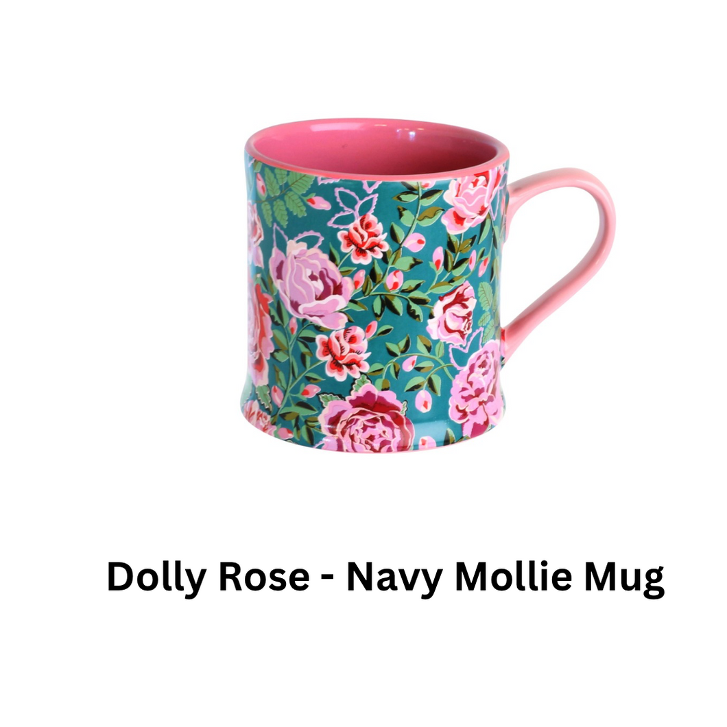Cath Kidston - Mollie Mug Navy - Dolly Rose