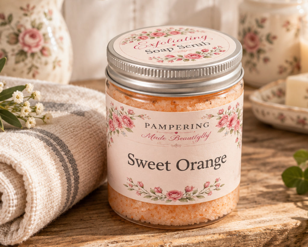 Exfoliating Soap Scrub - Orange