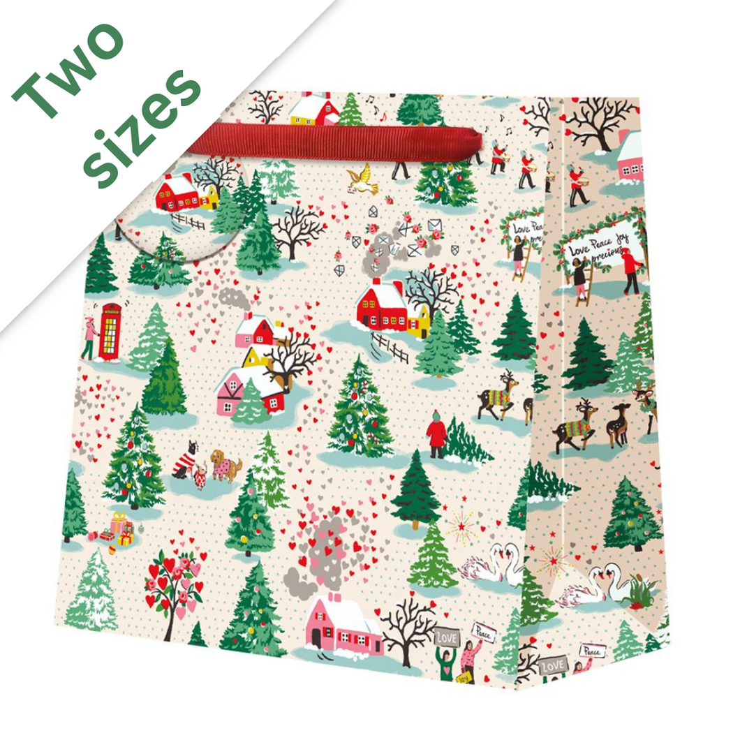 Cath Kidston Christmas Gift Bag - Tree