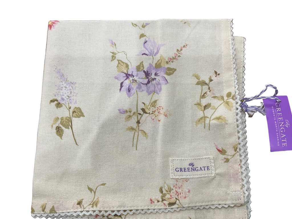 Pretty Cotton Napkins  - Jacobe Vintage by GreenGate