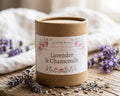 Handmade Soap Bun - Lavender and Chamomile Tube box