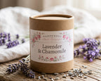 Handmade Soap Bun - Lavender and Chamomile Tube box