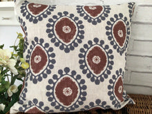 Load image into Gallery viewer, Cushion Cover - Peony &amp; Sage Aubergine Souk - 45cm x 45cm
