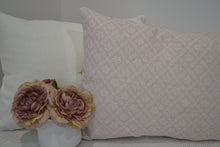 Load image into Gallery viewer, Cushion Cover - Peony and Sage Lucille Linen in Dusty Pink - 30cm x 40cm
