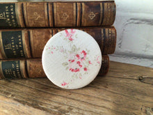 Load image into Gallery viewer, Pocket Mirror - Peony and Sage - Giardino linen so pretty
