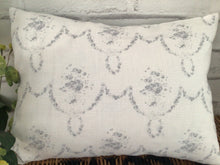 Load image into Gallery viewer, Cushion Cover - Peony &amp; Sage - Tallulah smokey blue

