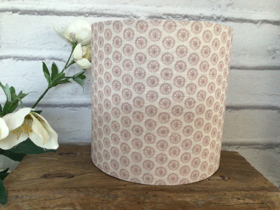 Lampshade - Olive and Daisy Agnes Mulberry - 15cm drum