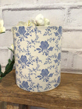 Load image into Gallery viewer, Lantern - Rose and Hubble pretty floral blue
