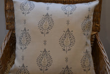 Load image into Gallery viewer, Cushion Cover - Peony and Sage Thali Stone - 45cm x 45cm
