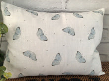 Load image into Gallery viewer, Cushion Cover - Peony and Sage Butterflies - 30cm x 40 cm
