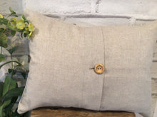 Load image into Gallery viewer, Cushion Cover - Peony &amp; Sage - Dotty Scallop charcoal 30cm x 40cm
