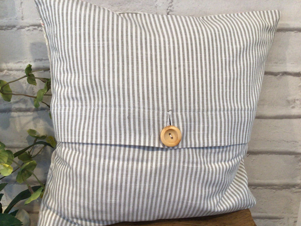 Cushion Cover - Painted Room - Medallion grey 32cm x 32cm