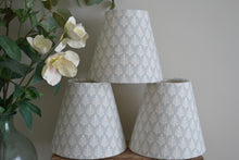 Load image into Gallery viewer, Candle Clip Lampshade - Peony and Sage Vhari Seamist
