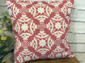 Cushion Cover - Olive and Daisy Jamila Raspberry blotch - 32cm x 32cm