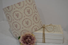 Load image into Gallery viewer, Lampshade - Olive and Daisy Peony Mulberry Brita Wreath - 20cm drum
