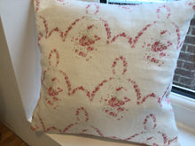 Load image into Gallery viewer, Cushion Cover - Peony and Sage Tallulah French Floral Linen - 32cm x 32cm
